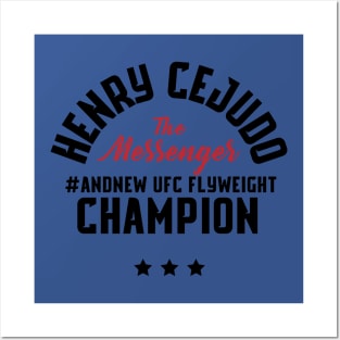 Henry Cejudo The Messenger Posters and Art